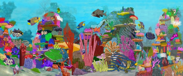 underwater 36x86 pic by Danny Less
